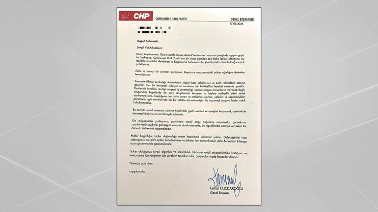 Kılıçdaroğlundan milletvekillerine mektup: Hiçbir dağınıklığa ortam hazırlama lüksümüz yok