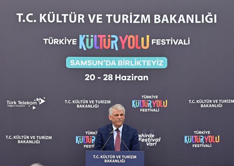 Kültür Yolu Festivali 3. kez Samsunda