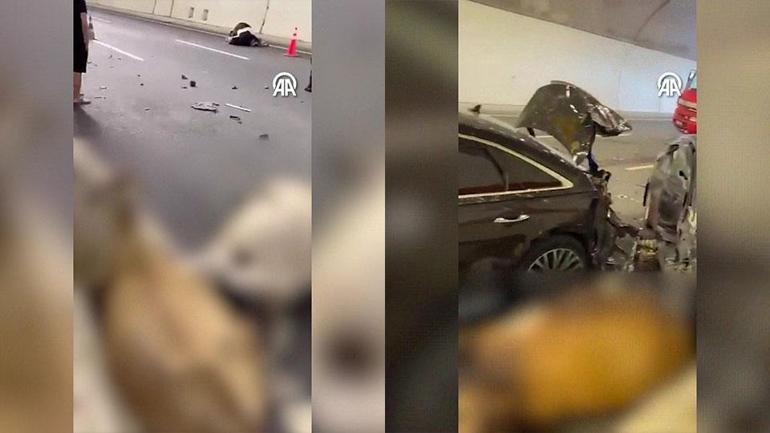  10 inek telef oldu, araçlar hurdaya döndü