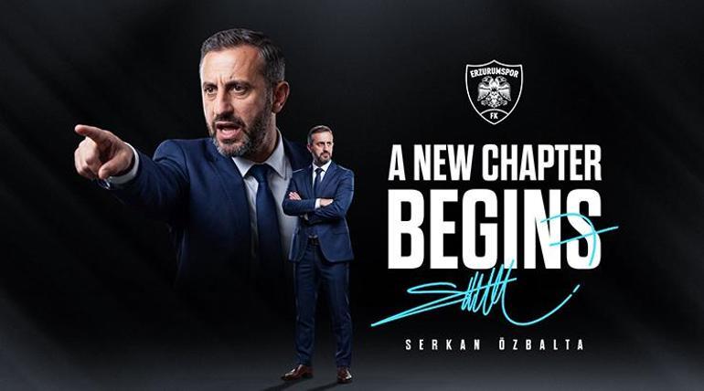 Erzurumspor FK, Serkan Özbalta ile nikâh tazeledi