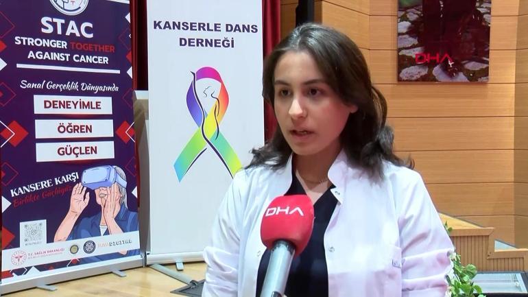 Kanser tedavisinde sanal gözlük desteği