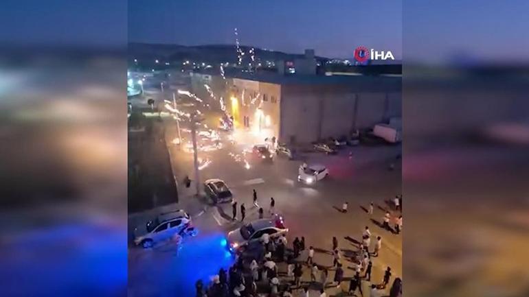Nişanda havai fişek paniği