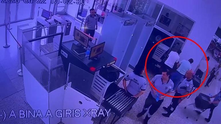 Adliyeye cephane gibi çantayla geldi