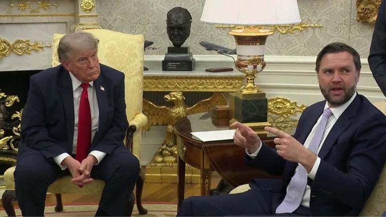 Trump CNN TÜRKe konuştu NATO Zirvesine Erdoğan için gidiyorum