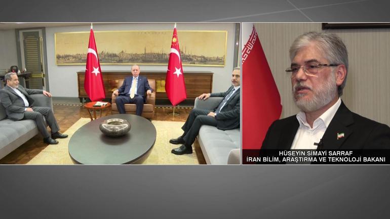 İran’ın 60 günlük stratejisi ne olacak İranlı Bakan Hüseyin Simayi Sarraf CNN TÜRK’e konuştu: Cumhurbaşkanı Erdoğan ve Türk halkına teşekkür ederiz