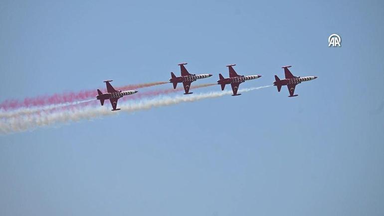 Belçikada Türk Yıldızları rüzgarı