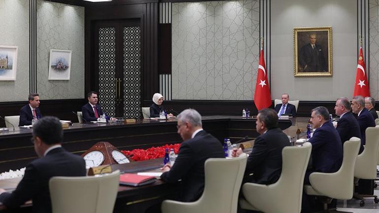 Kabine toplantısı başladı Gündemde hangi başlıklar var