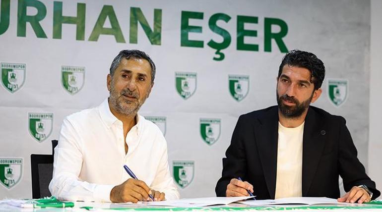 Bodrum FK, Burhan Eşer ile sözleşme uzattı