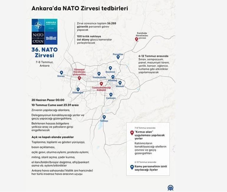 ANKARA NATO ZİRVESİ TEDBİRLERİ | NATO Zirvesi Ne Zaman Başlayacak, Ne Zaman Bitecek NATO Zirvesi Kaç Gün Sürecek, Kimler Katılacak
