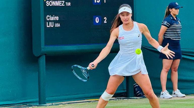 Zeynep Sönmez, Wimbledon’a veda etti
