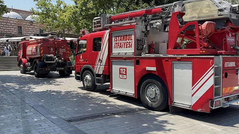 Son dakika... Mısır Çarşısında yangın