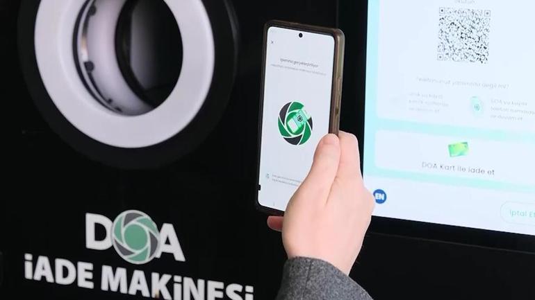 DOA sistemiyle ilk günde 1,5 milyon şişe toplandı