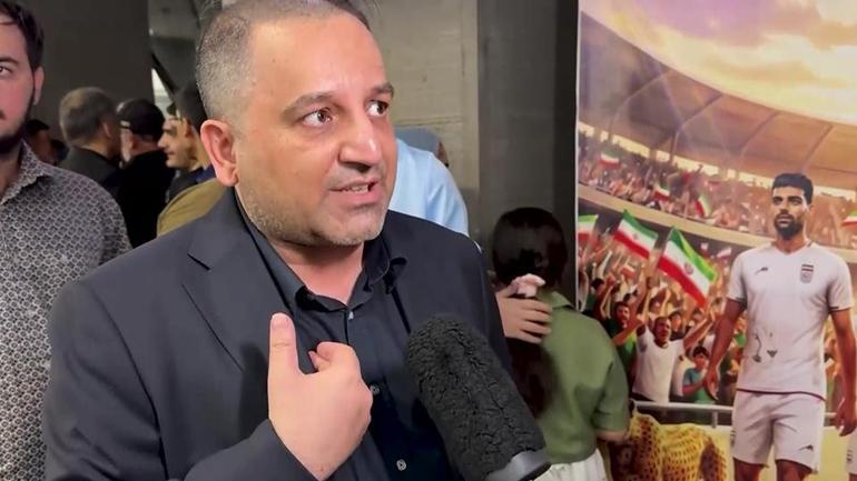İran Milli Futbol Takımı Tahranda coşkuyla karşılandı