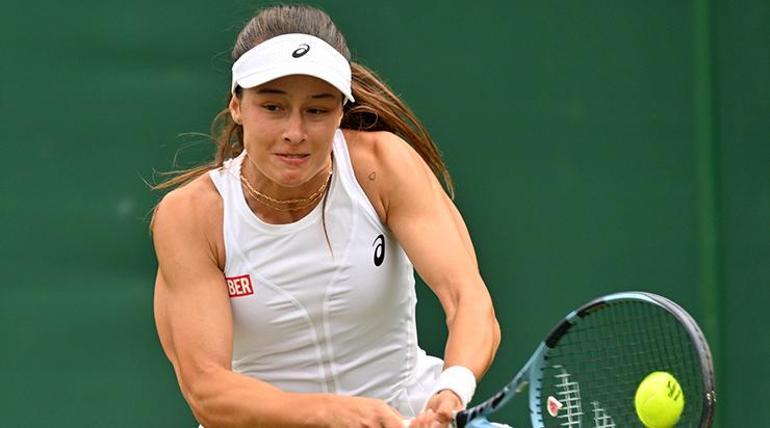 Zeynep Sönmez, Wimbledona çiftlerde de veda etti