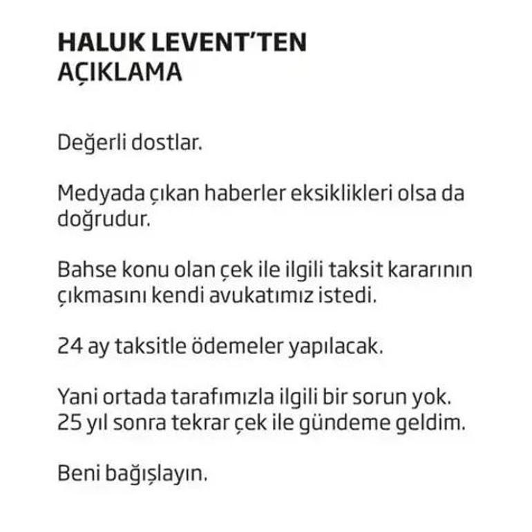 70 milyon TL adli para cezası verilmişti Haluk Leventten çarpıcı sözler: Ahbap Genel Başkanlığını bırakmayı düşünüyorum