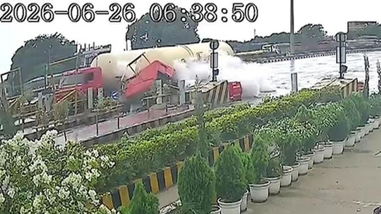 Hindistanda gişelerde LPG tankeri faciası