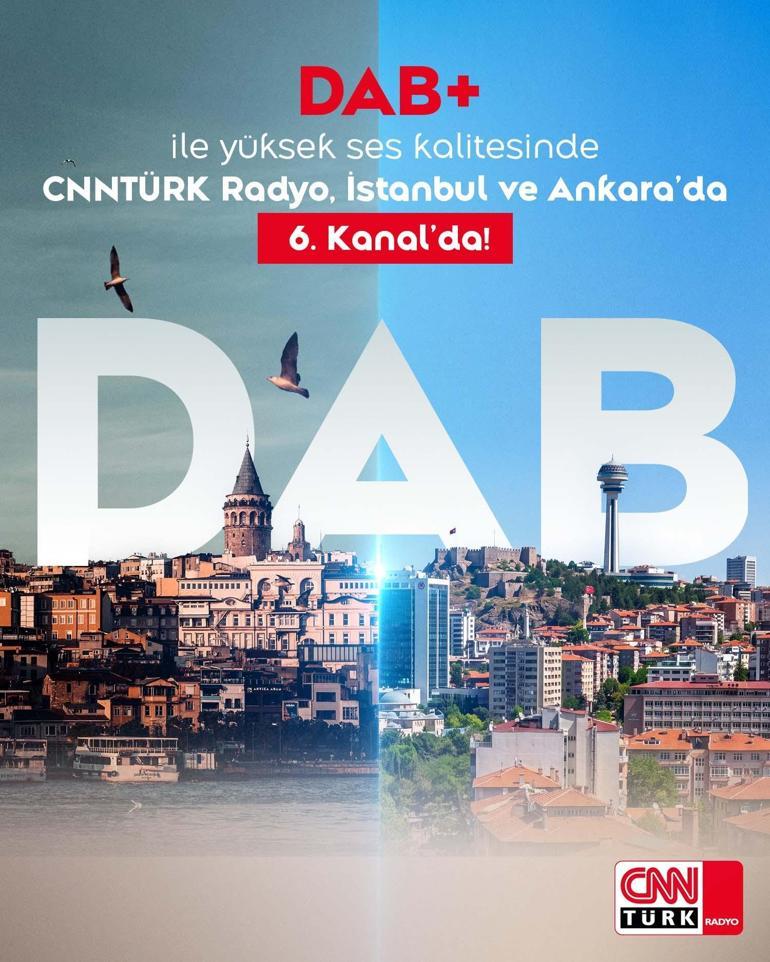 CNN TÜRK Radyo, dijital çağın sesi DAB+ ile artık Ankarada