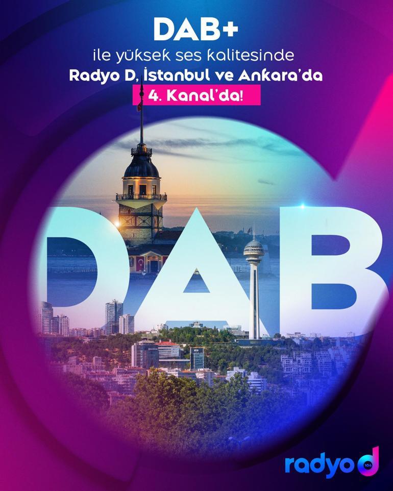 Radyo D, dijital çağın sesi DAB+ ile artık Ankara’da