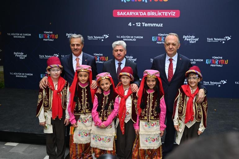 Sakarya, ilk kez Türkiye Kültür Yolu Festivali ile buluştu
