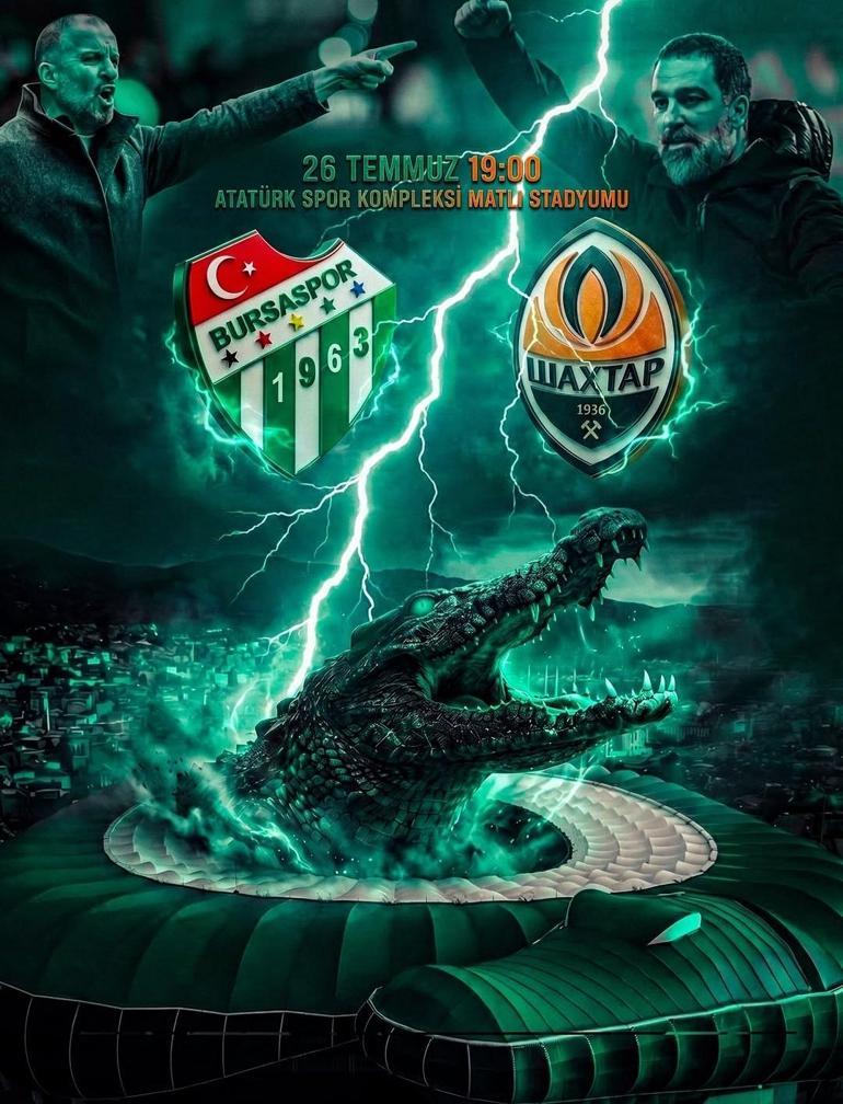 Bursaspor, Arda Turanın Shakhtarını ağırlayacak
