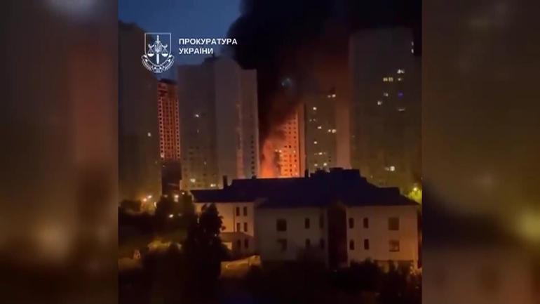 Rusya yeniden Kiev’i vurdu: 11 ölü