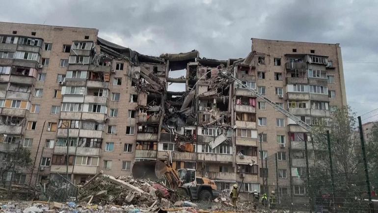 Rusya yeniden Kiev’i vurdu: 11 ölü