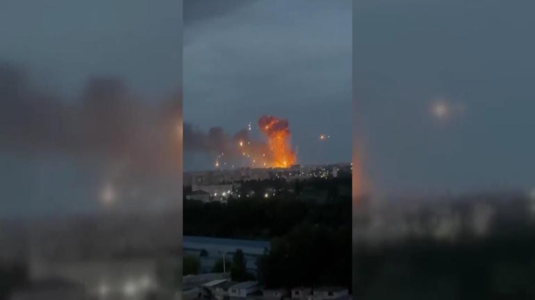 Rusya yeniden Kiev’i vurdu: 11 ölü