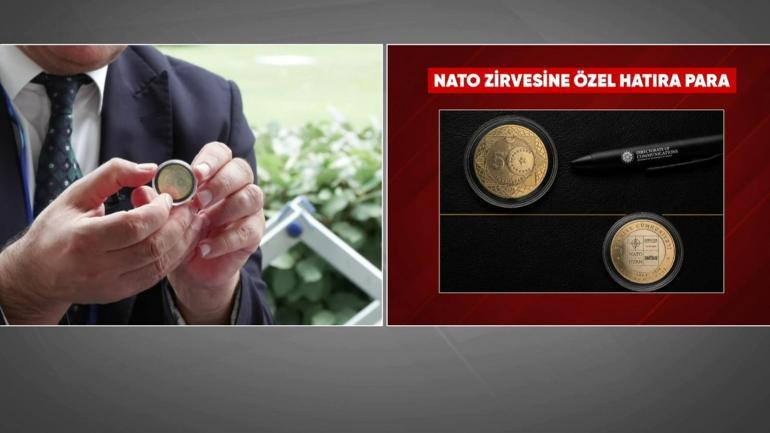 NATO Ankara Zirvesi anısına 5 liralık hatıra parası basıldı