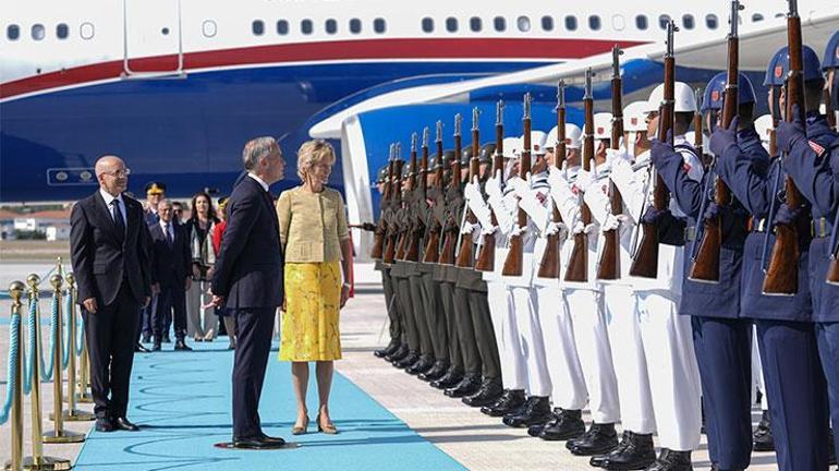 36. NATO Zirvesi başladı Cumhurbaşkanı Erdoğan, ABD Başkanı Trumpı karşıladı...