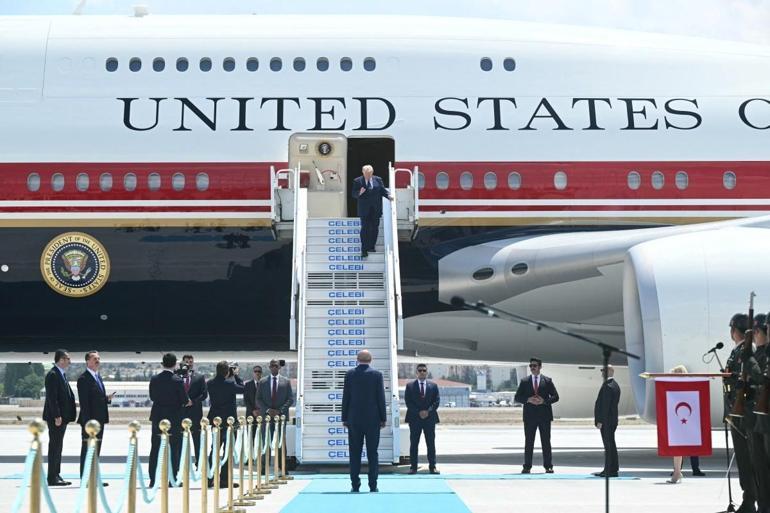 36. NATO Zirvesi başladı Cumhurbaşkanı Erdoğan, ABD Başkanı Trumpı karşıladı...