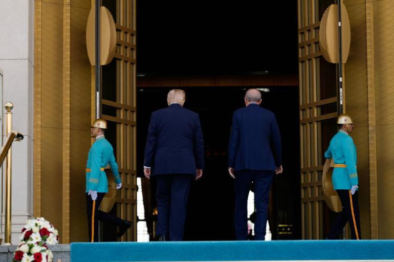 Cumhurbaşkanı Erdoğandan ABD Başkanı Trumpa sıcak karşılama