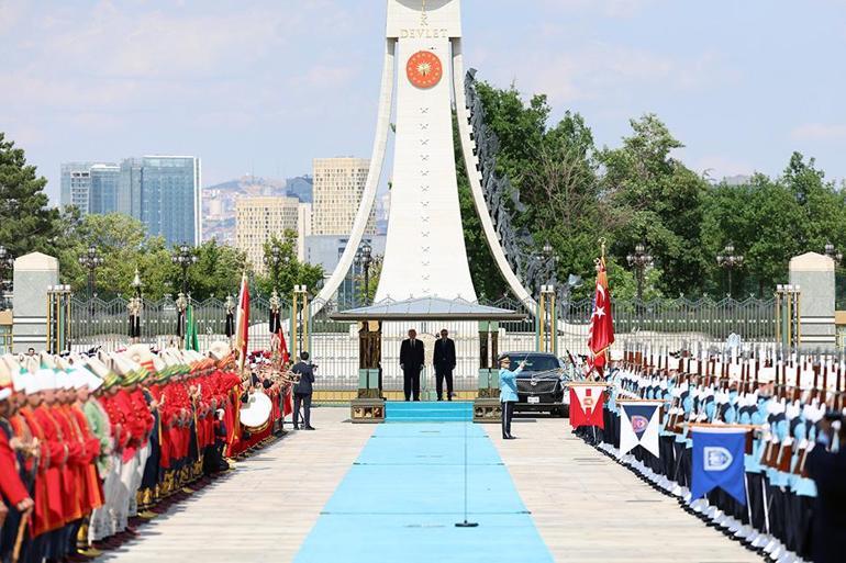 Cumhurbaşkanı Erdoğandan ABD Başkanı Trumpa sıcak karşılama