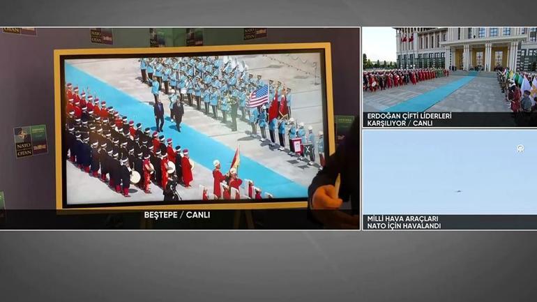 Törende ilk: Trumpı yeniçeri karşıladı… İşte tarihi zirveden yansıyanlar