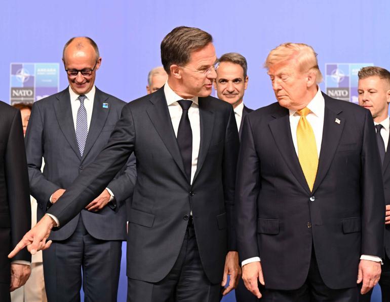 NATO aile fotoğrafı çekilirken yaşananlar: Rama salona girince dedikodu başladı Meloni, Trump’ın yüzüne bakmadı…