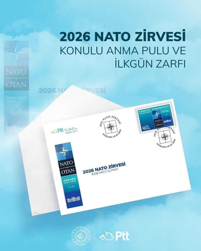 Bakan Uraloğlu duyurdu PTTden 2026 NATO Zirvesi için özel pul