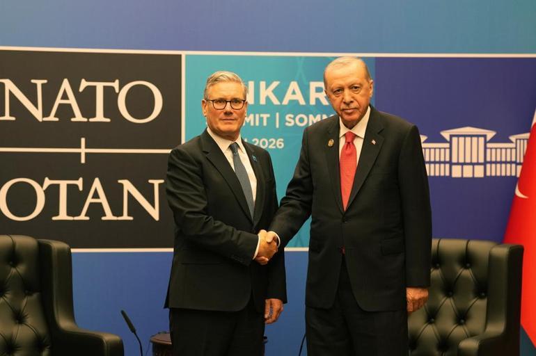 SON DAKİKA Cumhurbaşkanı Erdoğandan NATO diplomasisi Macron, Meloni, Merz, Starmer, Şara...