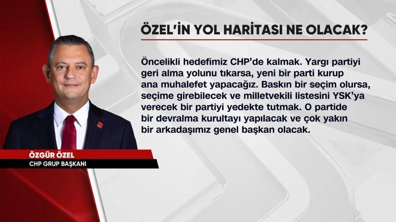 İşte Özgür Özelin üç aşamalı yol haritası