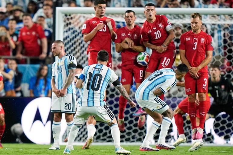 Messili Arjantin, İsviçreyi uzatmalarda devirdi
