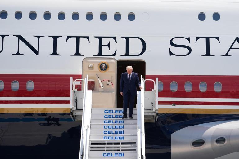 Yeni uçakla gelmiş eskisiyle dönmüştü: Trumpa suikast iddiası doğrulandı