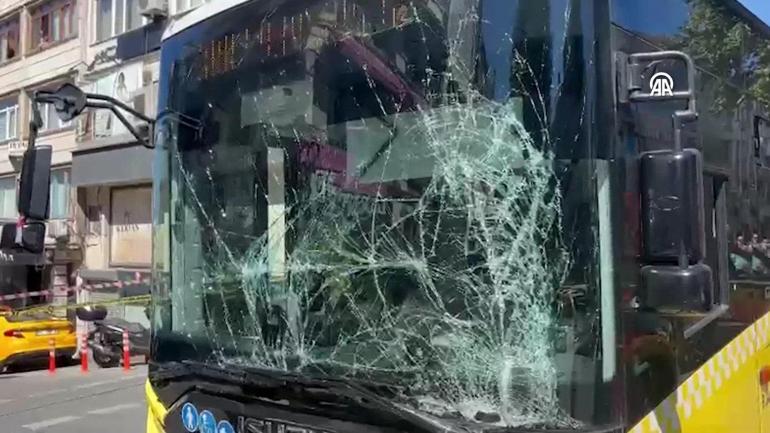 İETT otobüsü ambulansla çarpıştı: 5 yaralı