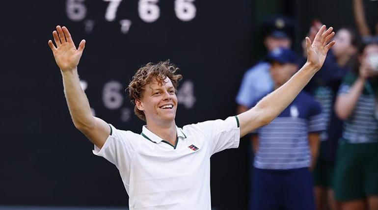 Wimbledonda şampiyon, bir kez daha Jannik Sinner