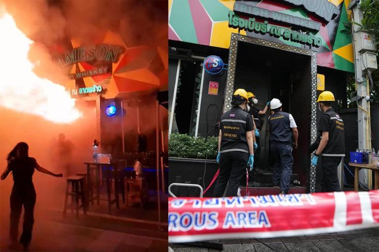 SON DAKİKA: Taylandda gece kulübünde yangın faciası: 27 ölü