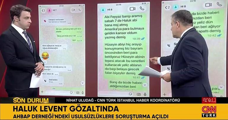 AHBAP Derneğine soruşturma: Haluk Levent gözaltına alındı Mesajlaşmalarda hastalık oyunu