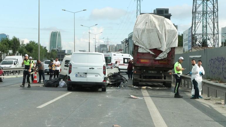 İstanbulda yola bırakılan tuğla ölüm getirdi
