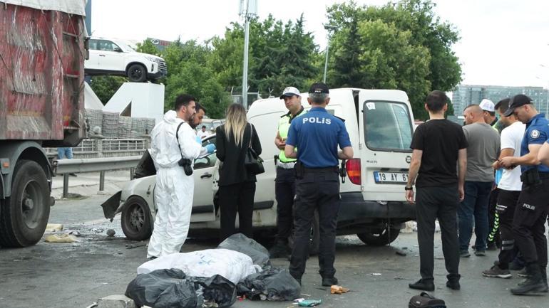 İstanbulda yola bırakılan tuğla ölüm getirdi