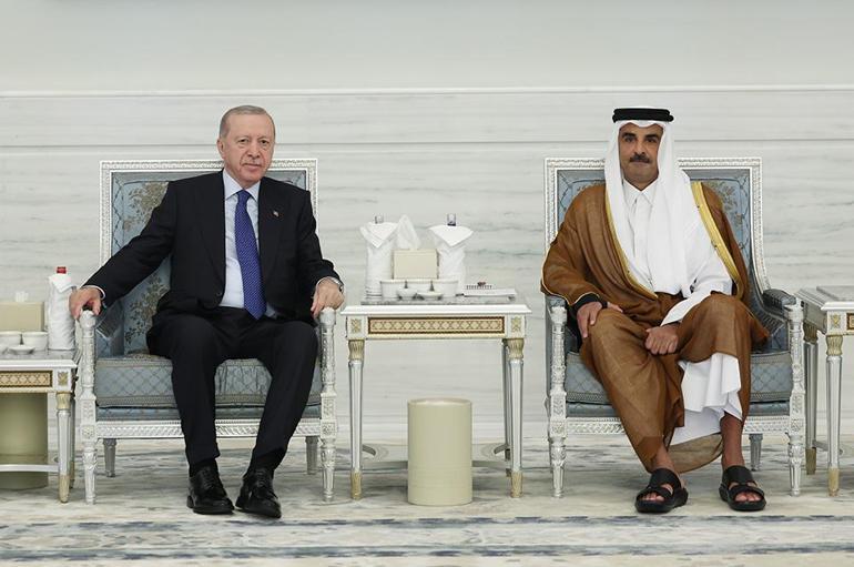 Cumhurbaşkanı Erdoğandan Katara taziye ziyareti