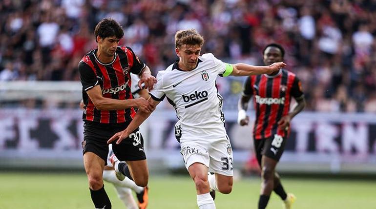 Beşiktaş, mağlubiyetle kapattı