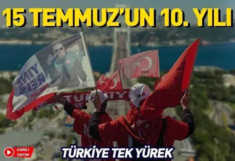SON DAKİKA... TBMMde 15 Temmuzda anma töreni Cumhurbaşkanı Erdoğan programa katılıyor