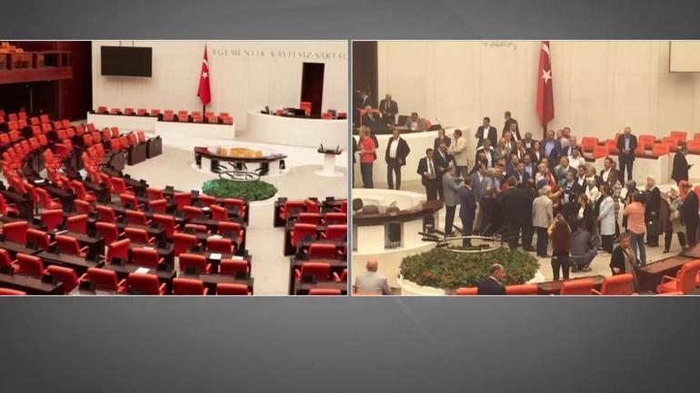  Meclis darbecilere geçit vermedi