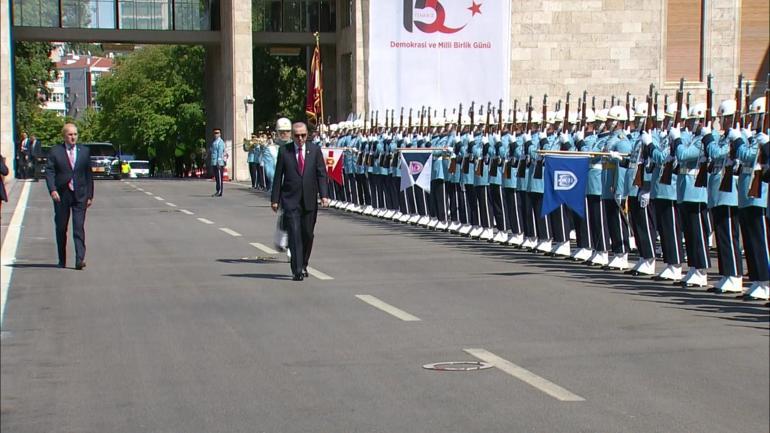 SON DAKİKA... TBMMde 15 Temmuzda anma töreni Cumhurbaşkanı Erdoğan programa katılıyor